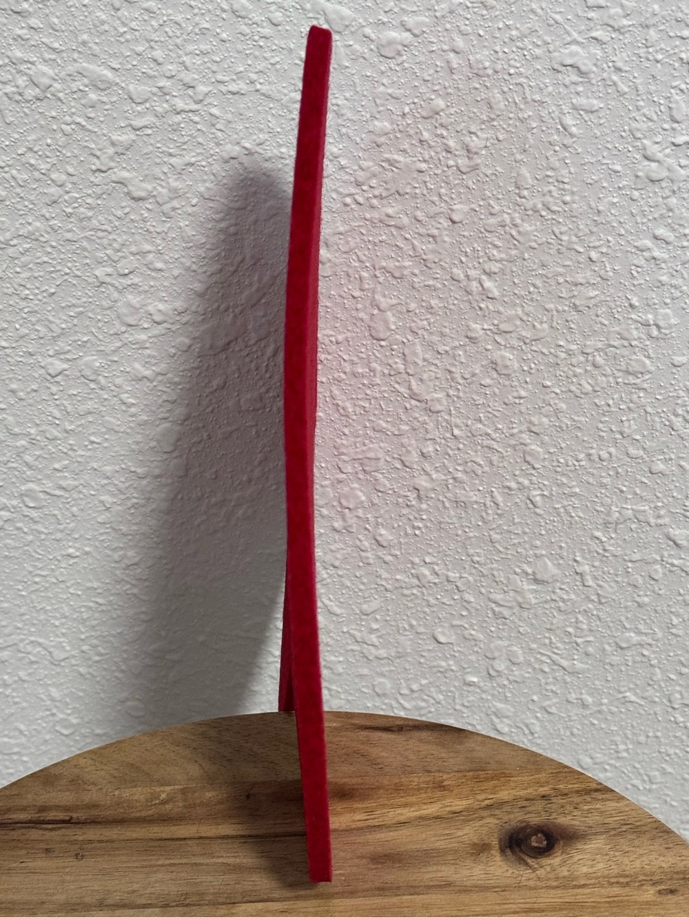 NWT Graf Lantz 10” Merino Wool Heart Trivet in Red - Picture 5 of 11